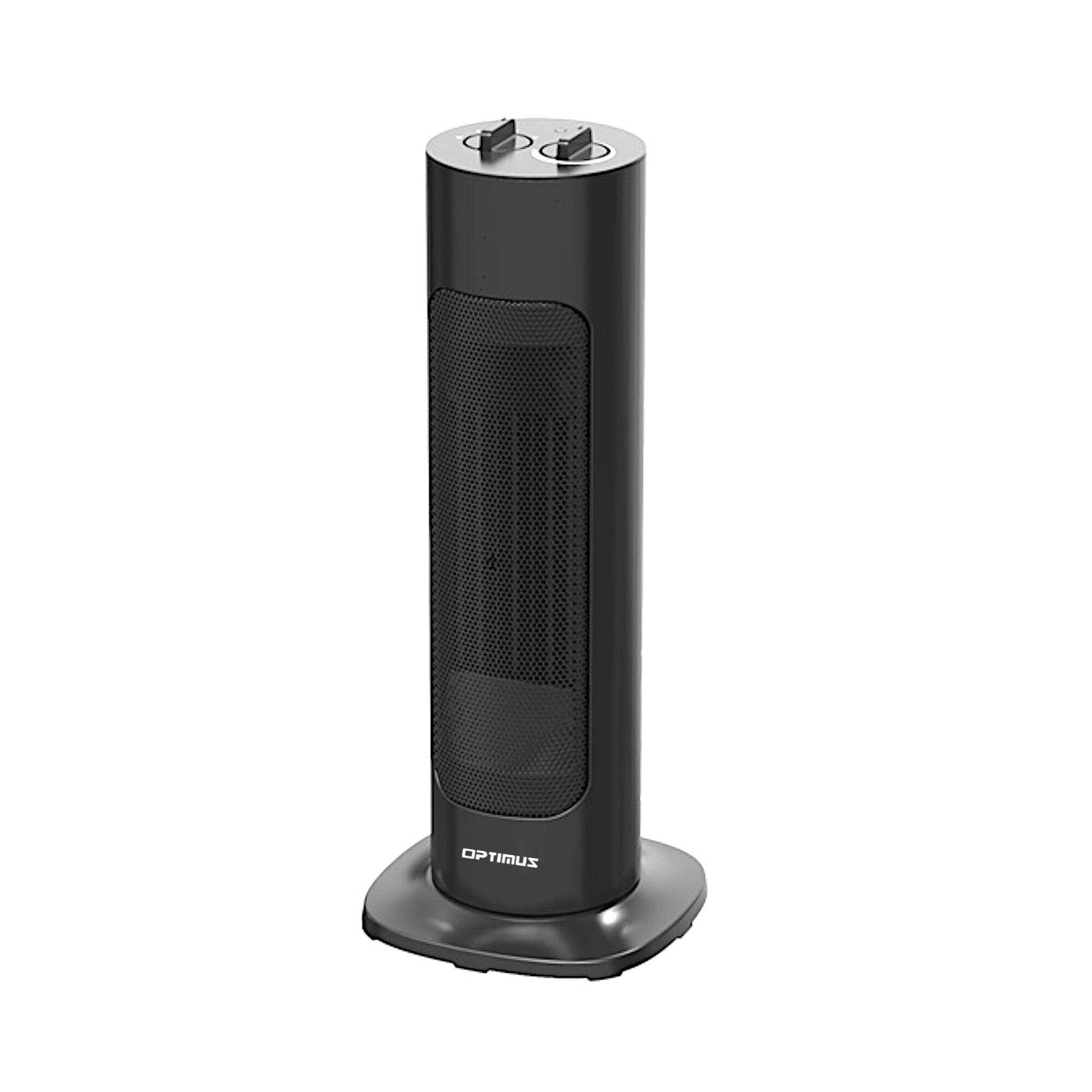 Optimus Oscillating Tower Heater — 1500 Watts, 18in., Auto Thermostat Control, 75Â° Oscillation, Tip-Over Safety Switch, Overheat Protection, Model# H-7235